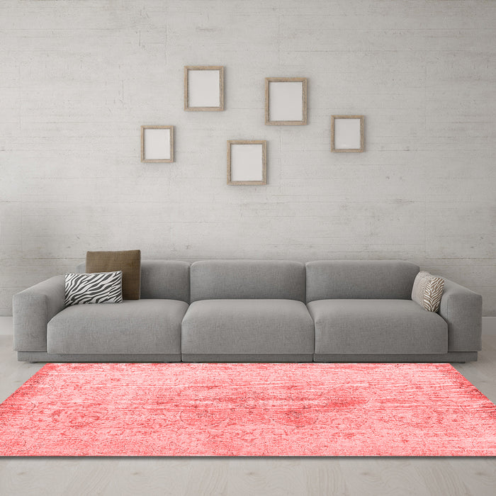 Traditional Red Washable Rugs