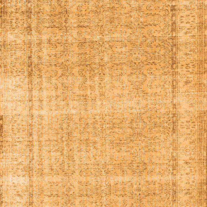 Serging Thickness of Machine Washable Persian Orange Traditional Area Rugs, wshtr3408org