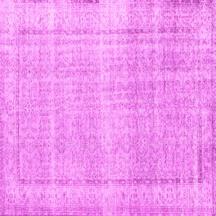 Square Persian Pink Traditional Rug, tr3408pnk