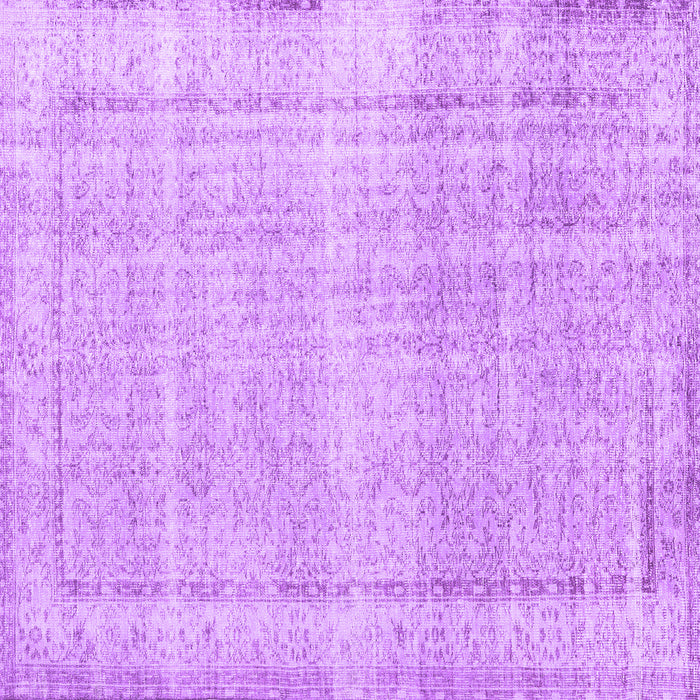 Square Persian Purple Traditional Rug, tr3408pur