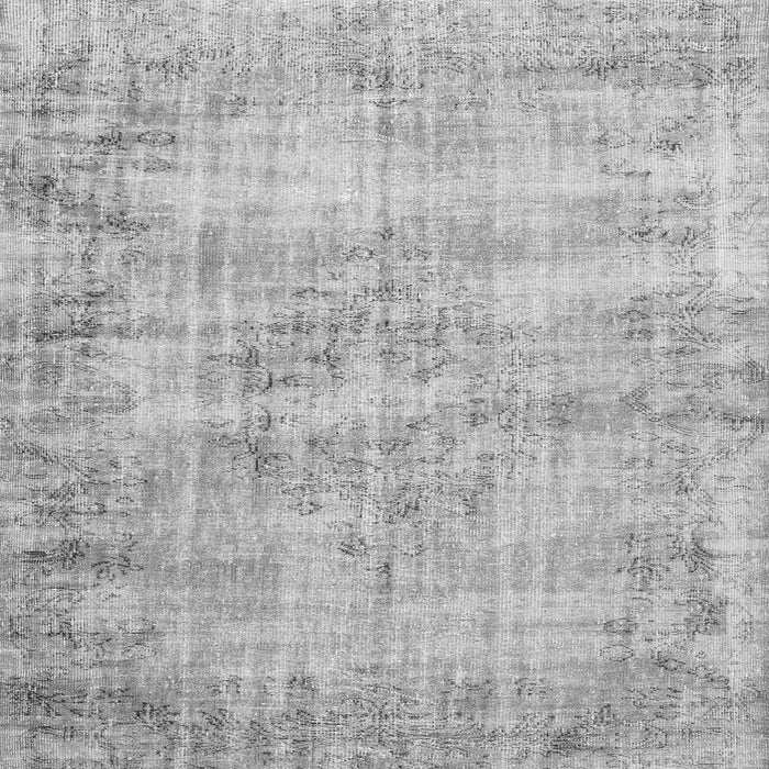 Serging Thickness of Persian Gray Traditional Rug, tr3409gry