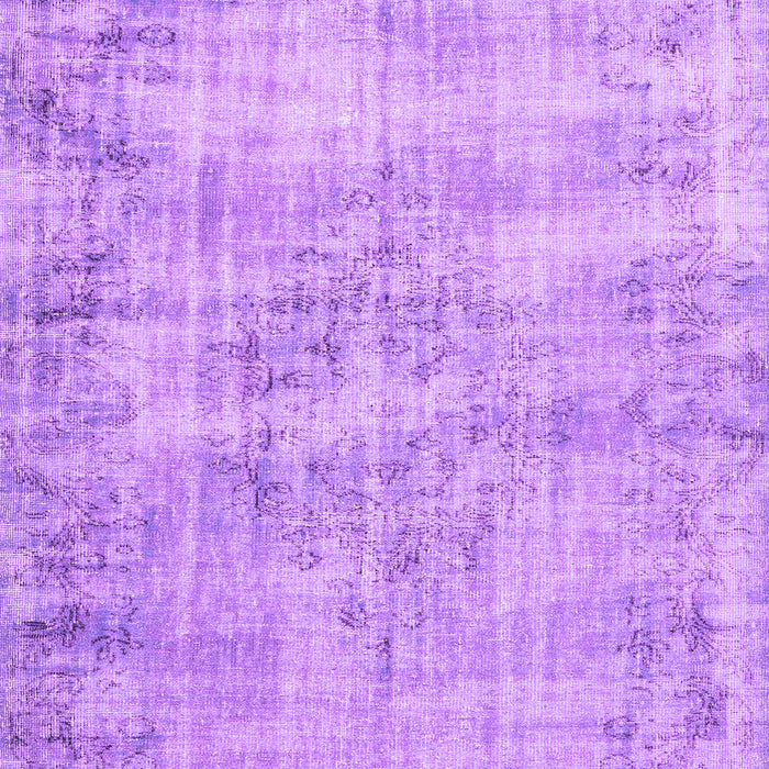 Machine Washable Persian Purple Traditional Area Rugs, wshtr3409pur