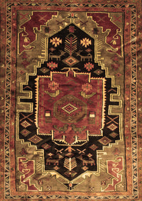 Persian Brown Traditional Rug, tr340brn