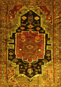 Persian Yellow Traditional Rug, tr340yw