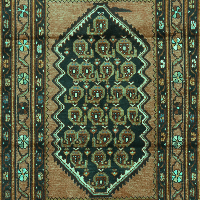 Persian Turquoise Traditional Rug, tr3410turq