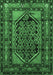 Persian Emerald Green Traditional Rug, tr3410emgrn