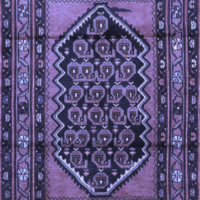 Machine Washable Persian Blue Traditional Rug, wshtr3410blu