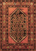 Persian Brown Traditional Rug, tr3410brn