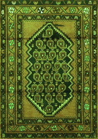 Persian Green Traditional Rug, tr3410grn