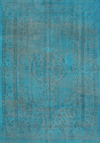 Persian Light Blue Traditional Rug, tr3411lblu