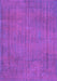 Machine Washable Persian Purple Traditional Area Rugs, wshtr3411pur