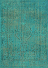 Persian Turquoise Traditional Rug, tr3411turq