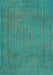 Persian Turquoise Traditional Rug, tr3411turq