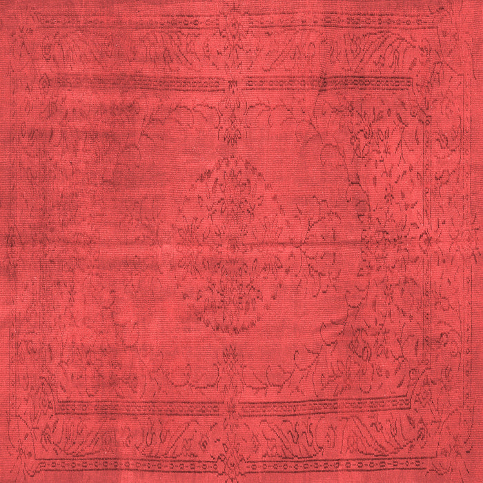 Machine Washable Persian Red Traditional Rug, wshtr3411red