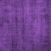 Square Machine Washable Persian Purple Traditional Area Rugs, wshtr3412pur