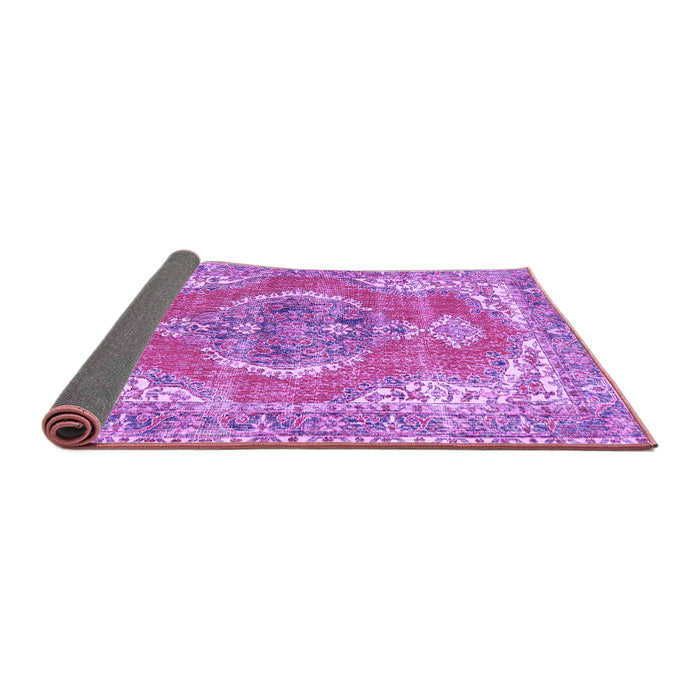 Sideview of Persian Purple Traditional Rug, tr3413pur