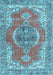 Persian Light Blue Traditional Rug, tr3413lblu