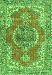Persian Green Traditional Rug, tr3413grn