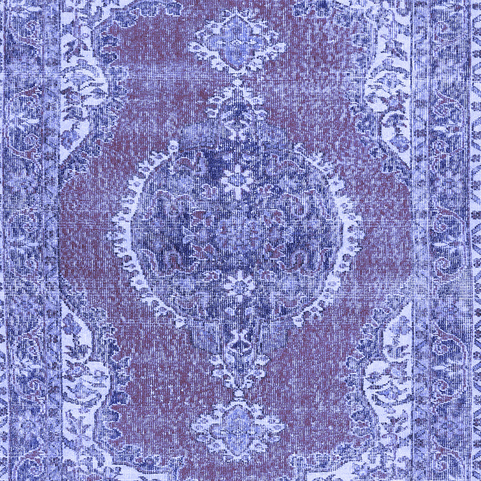 Persian Blue Traditional Rug, tr3413blu