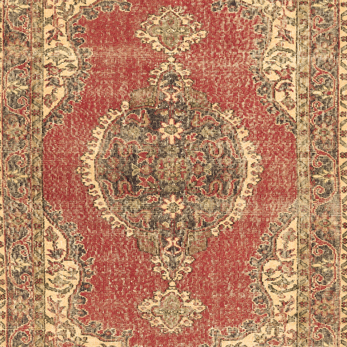 Machine Washable Persian Brown Traditional Rug, wshtr3413brn