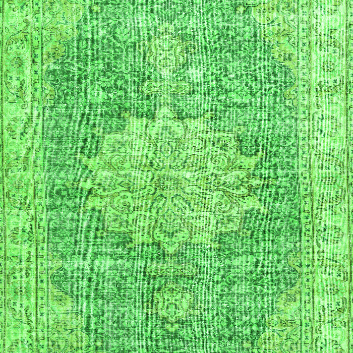 Persian Green Traditional Rug, tr3414grn