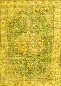 Persian Yellow Traditional Rug, tr3414yw