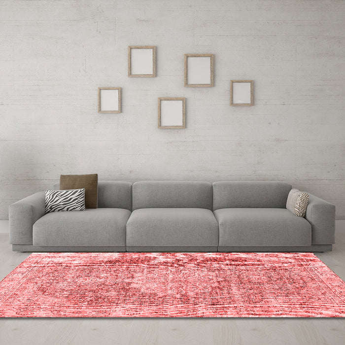 Traditional Red Washable Rugs