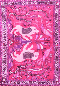 Persian Pink Traditional Rug, tr3415pnk