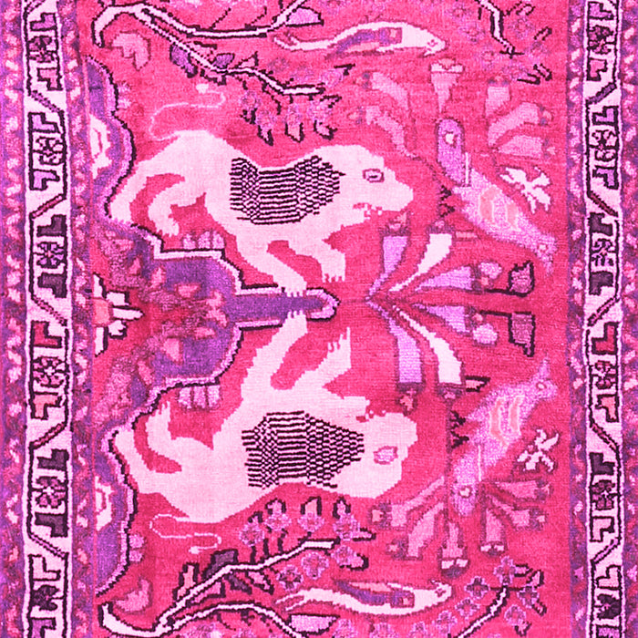 Persian Pink Traditional Rug, tr3415pnk