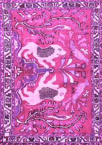 Persian Purple Traditional Rug, tr3415pur