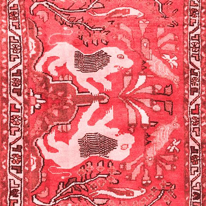 Persian Red Traditional Area Rugs