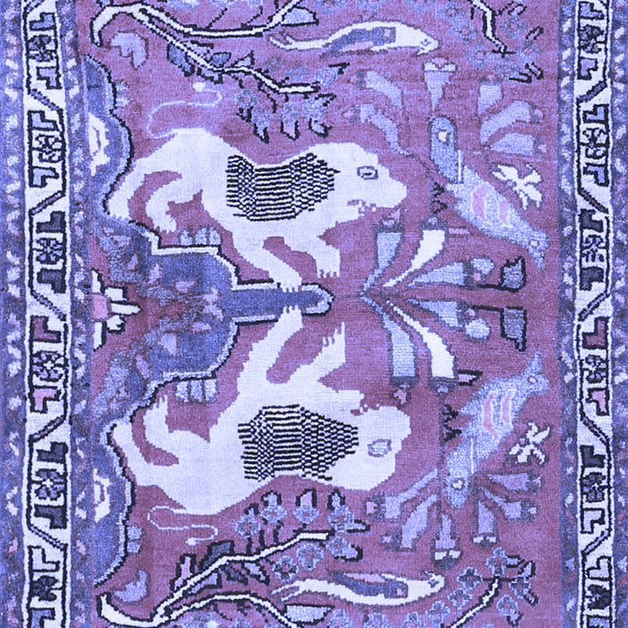 Persian Blue Traditional Rug, tr3415blu