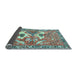 Sideview of Persian Light Blue Traditional Rug, tr3415lblu