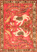 Persian Orange Traditional Rug, tr3415org