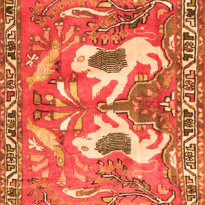 Persian Orange Traditional Rug, tr3415org