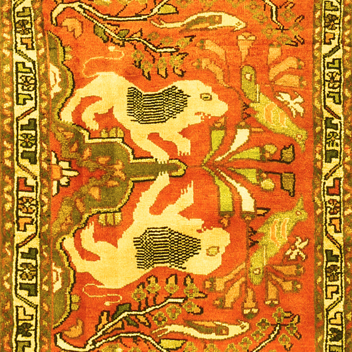 Persian Yellow Traditional Rug, tr3415yw