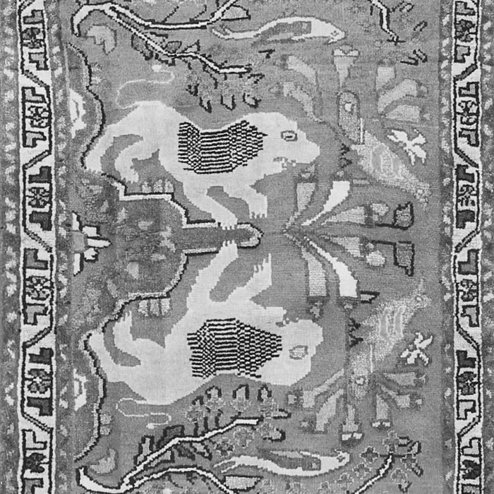 Persian Gray Traditional Rug, tr3415gry