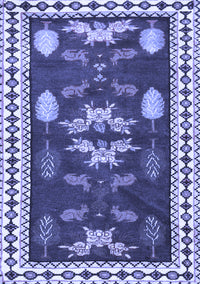 Persian Blue Traditional Rug, tr3416blu