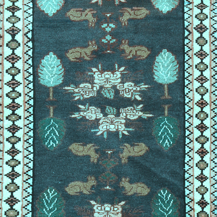 Persian Light Blue Traditional Rug, tr3416lblu