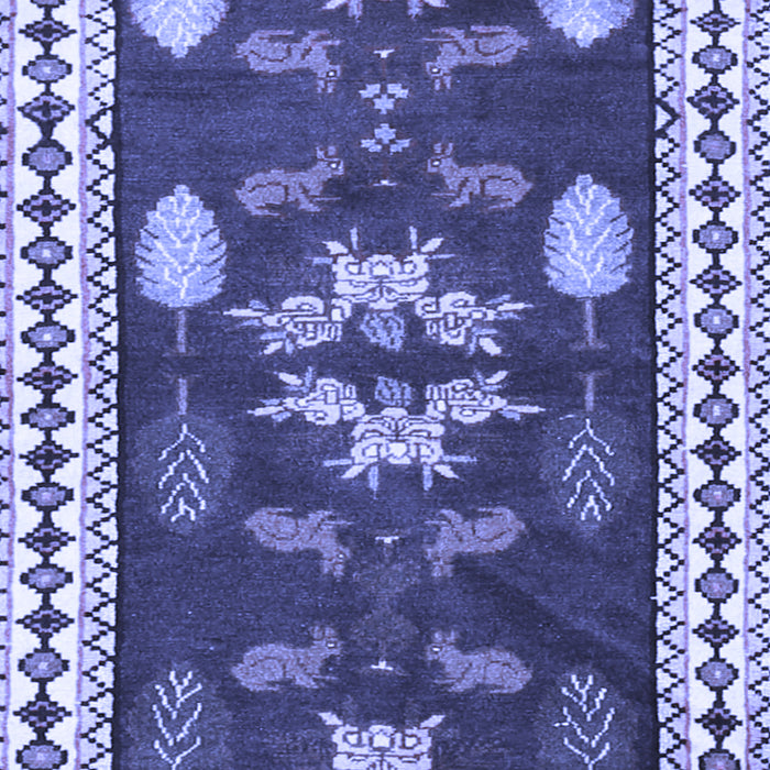 Persian Blue Traditional Rug, tr3416blu