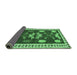 Sideview of Persian Emerald Green Traditional Rug, tr3416emgrn