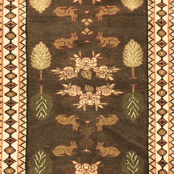 Persian Brown Traditional Rug, tr3416brn