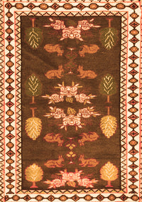 Persian Orange Traditional Rug, tr3416org