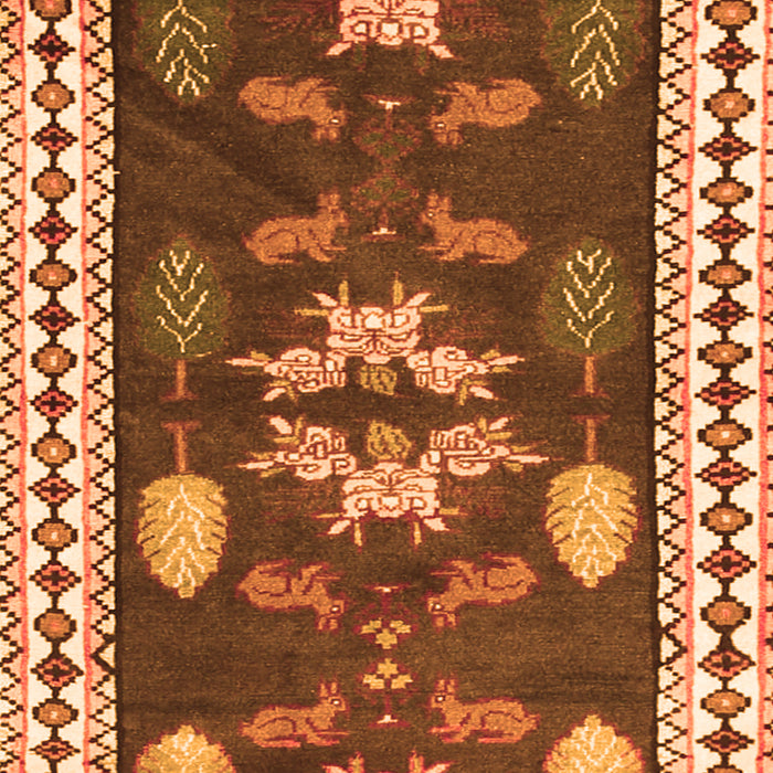Persian Orange Traditional Rug, tr3416org