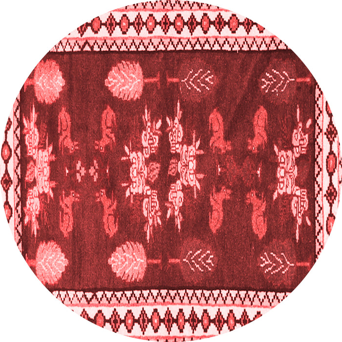 Machine Washable Persian Red Traditional Rug, wshtr3416red