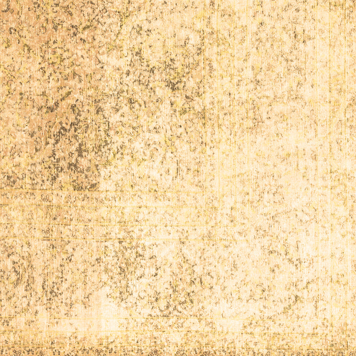 Square Persian Brown Traditional Rug, tr3417brn