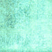 Square Persian Turquoise Traditional Rug, tr3417turq