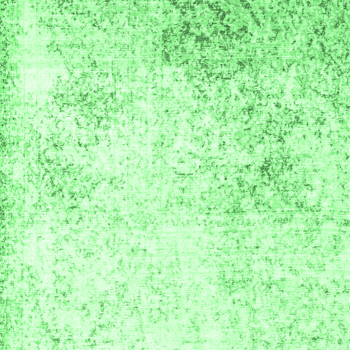 Machine Washable Persian Emerald Green Traditional Area Rugs, wshtr3417emgrn