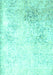 Persian Turquoise Traditional Rug, tr3417turq
