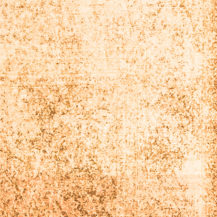 Serging Thickness of Machine Washable Persian Orange Traditional Area Rugs, wshtr3417org